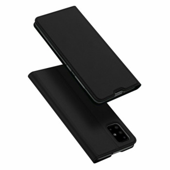 Чехол- книжка DUX DUCIS Skin Pro Series на Samsung Galaxy A71-черный