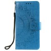 Чехол-книжка Totem Flower для Xiaomi Poco M3 - синий
