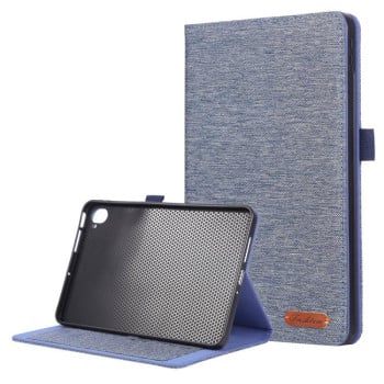 Чехол-книжка Fabric Leather для Xiaomi Redmi K Pad - синий