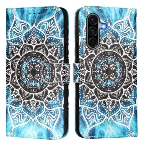Чехол-книжка Colored Drawing Pattern Plain Weave Leather для Samsung Galaxy A56 5G - Mandala