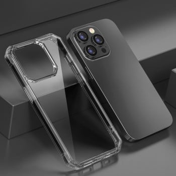 Протиударний чохол Four-corner Airbag для iPhone 14 Pro - сірий