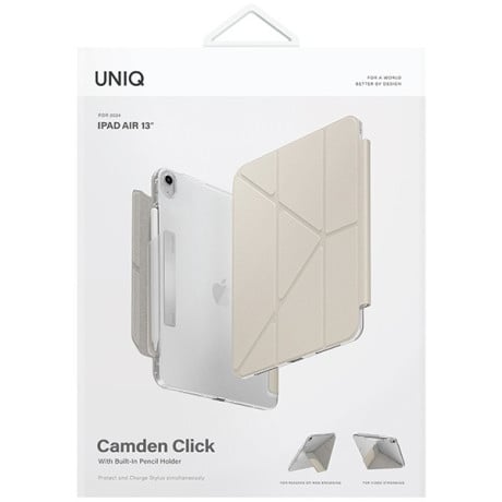 Оригінальний чохол UNIQ Camden Click на iPad Air 13 2024 - Begue