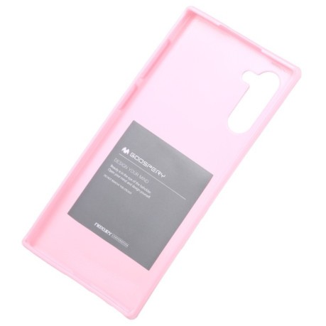 Чехол MERCURY GOOSPERY JELLY на Samsung Galaxy Note 10- розовый
