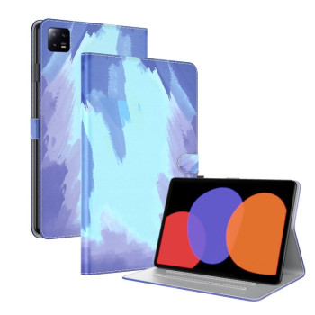 Чехол-книжка Voltage Watercolor для Xiaomi Pad 6 / Pad 6 Pro - Snow