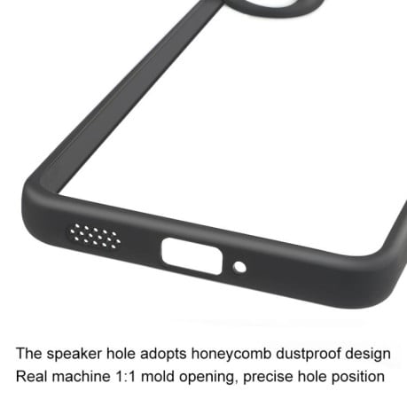 Ультратонкий чехол Frosted PC для OnePlus Ace 5 Racing / Nord CE5 - черный