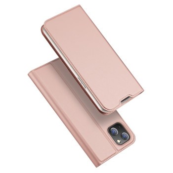 Чохол-книжка DUX DUCIS Skin Pro Series на iPhone 14 Plus - рожеве золото