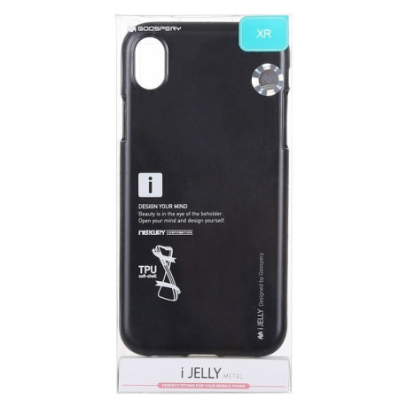 Чехол MERCURY GOOSPERY JELLY Series  на iPhone XR-черный
