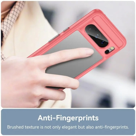 Протиударний чохол Colorful Acrylic Series для Google Pixel 8 Pro - червоний