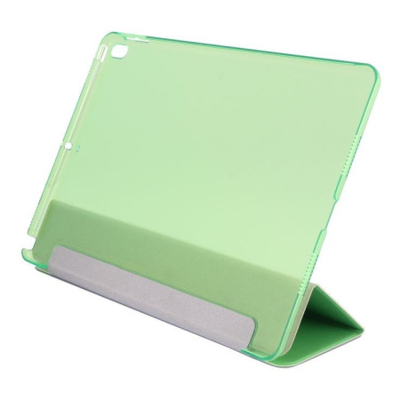 Чехол Silk Texture Three-folding Sleep /Wake up для iPad Air 2019/Pro 10.5- зеленый