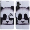Чохол-книжка Coloured Drawing для Samsung Galaxy A34 5G - Panda