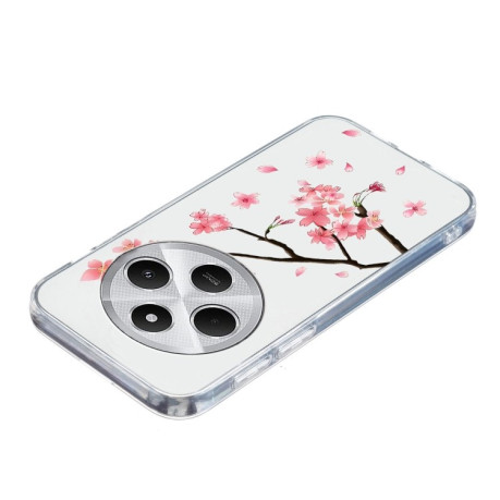 Чехол Colorful Painting Pattern TPU для Xiaomi Redmi 14C 4G/Poco C75/Redmi A4 5G - Blossom