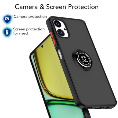 Протиударний чохол Q Shadow 1 Series для Samsung Galaxy A06 4G - чорно-червоний