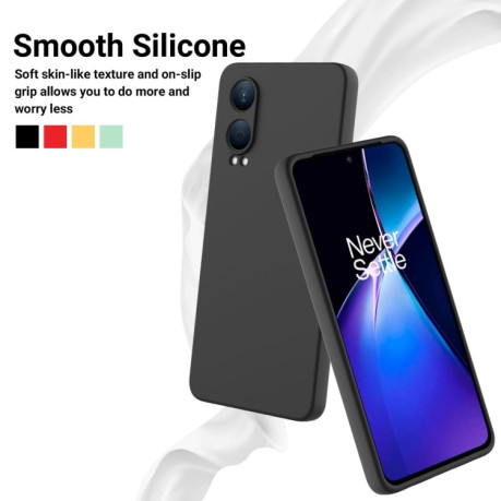 Силіконовий чохол Solid Color Liquid Silicone на OnePlus Nord CE4 Lite Pro XL