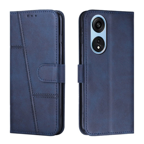 Чехол-книжка Stitching Calf Texture для OPPO A1 5G/A98 5G/A97/F23 5G - синий