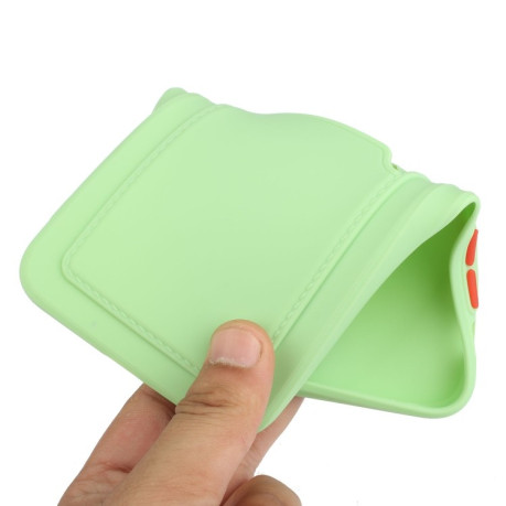 Протиударний чохол Card Slot Design на Xiaomi Redmi Note 10/10s/Poco M5s- зелений