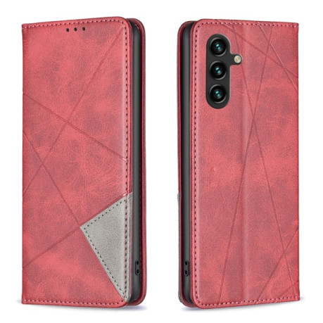 Чохол-книжка Rhombus Texture для Samsung Galaxy A16 5G - червоний