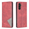 Чохол-книжка Rhombus Texture для Samsung Galaxy A35 - червоний