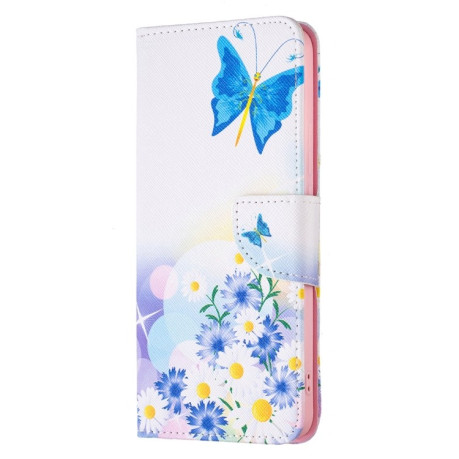 Чехол-книжка Colored Drawing Pattern для Xiaomi Redmi Note 11 Pro 5G (China)/11 Pro+ - Butterfly Love