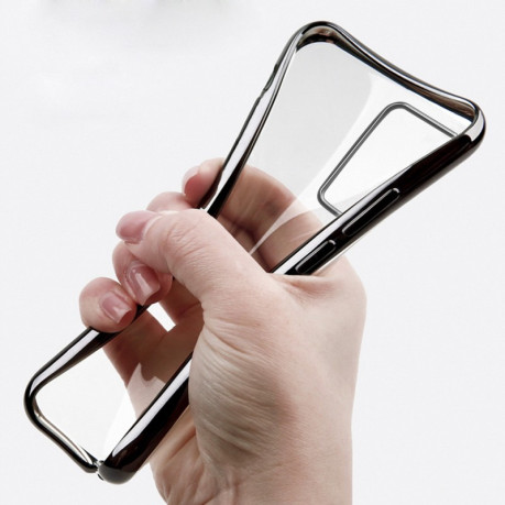 Силиконовый чехол G-Case Shiny Series для Samsung Galaxy S20+Plus-черный