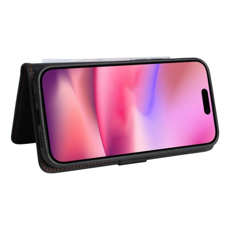 Чохол-книжка BETOPNICE BN-005 2 in 1 Detachable Imitate Genuine Leather для iPhone 16 - синій