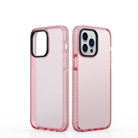 Противоударный чехол Dunjia Series для iPhone 14 Pro - розовый
