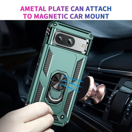 Протиударний чохол HMC 360 Degree Rotating Holder на Google Pixel 8a - зелений