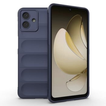 Силіконовий чохол Magic Flannel для Samsung Galaxy A07 4G - синій