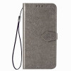 Чехол-книжка Mandala на Samsung Galaxy A01- серый