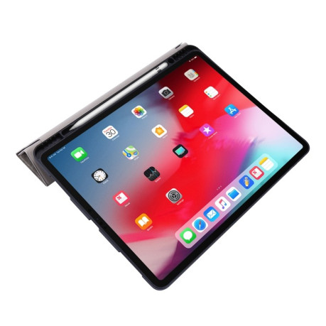 Чехол-книжка Silk Texture Horizontal Deformation Flip на iPad Pro 11 (2020)/Air 10.9 2020/Pro 11 2018- серый
