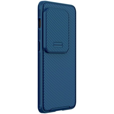 Противоударный чехол NILLKIN CamShield для OnePlus 10 Pro - синий