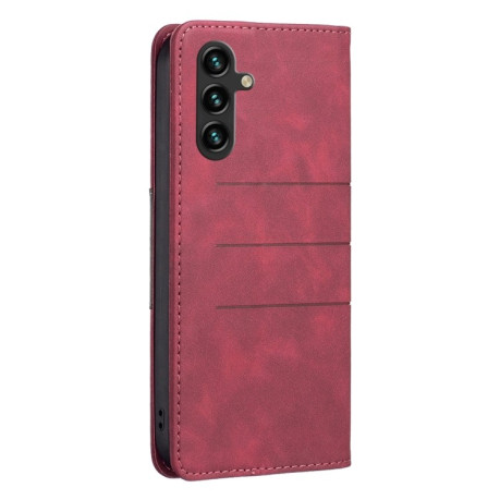 Чехол-книжка Magnetic Splicing для Samsung Galaxy A14 5G - красный