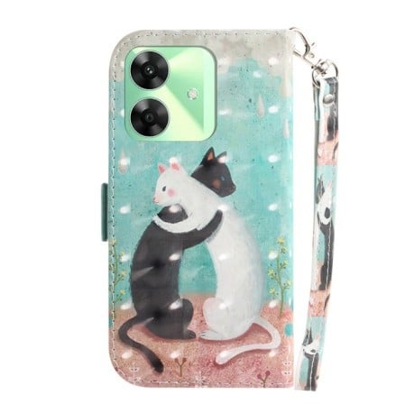Чохол-книжка 3D Colored Horizontal Flip Leather для Realme C61/C63/Note 60/Note 60x