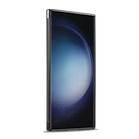 Чехол LC.IMEEKE 3 in 1 Carbon Fiber Texture для Samsung Galaxy S24 Ultra 5G - черный