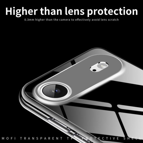 Ультратонкий чехол MOFI Ming Series для iPhone Air - прозрачный