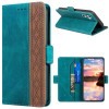 Чехол-книжка Stitching Side-Magnetic RFID для Samsung Galaxy A25 5G / A24 4G - зеленый