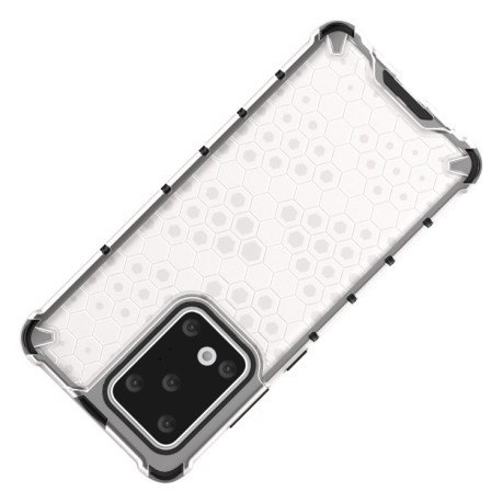 Протиударний чохол Honeycomb на Samsung Galaxy S20 Ultra-білий