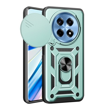 Протиударний чохол Camera Sliding для OnePlus 12R 5G/Ace 3 5G - зелений