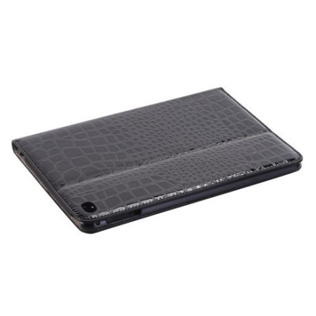 Кожаный Чехол Crocodile Texture Smart Black для iPad Mini 4