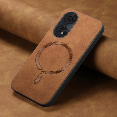 Чохол Retro Magsafe Magnetic на OPPO A3 Pro - коричневий