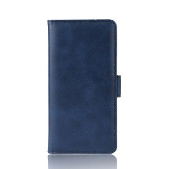Чехол-книжка Dual-side Magnetic Buckle для  Samsung Galaxy A01 - синий