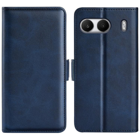Чохол-книжка Dual-side Magnetic Buckle для OnePlus Nord 4 - синій