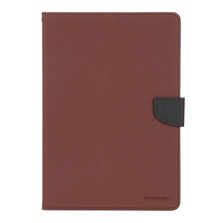 Чехол-книжка MERCURY GOOSPERY FANCY DIARY на iPad 9/8/7 10.2 - коричневый