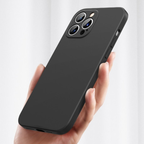 Силиконовый чехол Benks Silicone Case (with MagSafe Support) для iPhone 13 Pro Max - черный