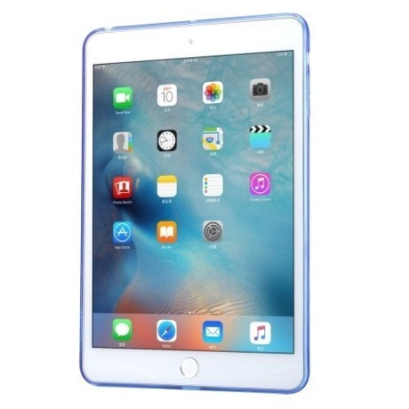 Прозрачный TPU чехол Haweel Slim голубой для iPad mini 3/ 2/ 1