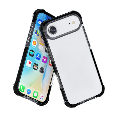 Противоударный акриловый чехол Four-corner на iPhone Air - черный