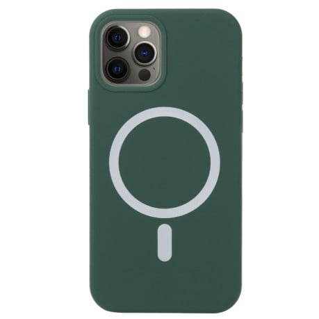 Протиударний чохол Nano Silicone (Magsafe) для iPhone 13 Pro Max - зелений