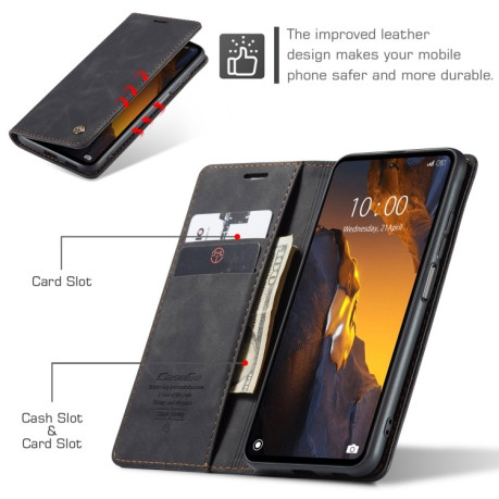 Чохол CaseMe-013 Multifunctional на Xiaomi Poco F5 5G/Redmi Note 12 Turbo 5G - чорний