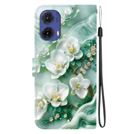 Чехол-книжка Colored Drawing Series на Motorola Moto G85 5G - разноцветный