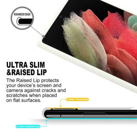 Противоударный чехол MERCURY GOOSPERY PEARL JELLY для Samsung Galaxy S22 Ultra 5G - белый