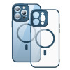 Противоударный чехол Baseus Frame Series для iPhone 14 Pro Max - синий